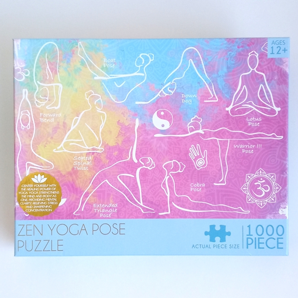 Zen Yoga Pose 1000 Piece Puzzle